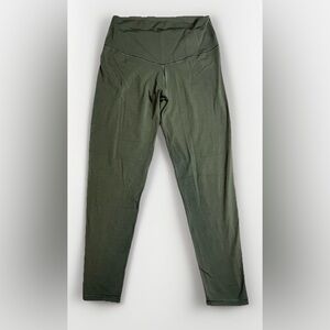 Aerie Offline Women's Size Large Legging High Waisted Olive Green 24” Inseam